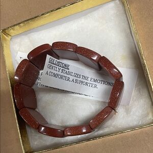 Goldstone Bracelet